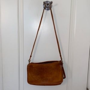 Vintage Coach Tan Shoulder Bag